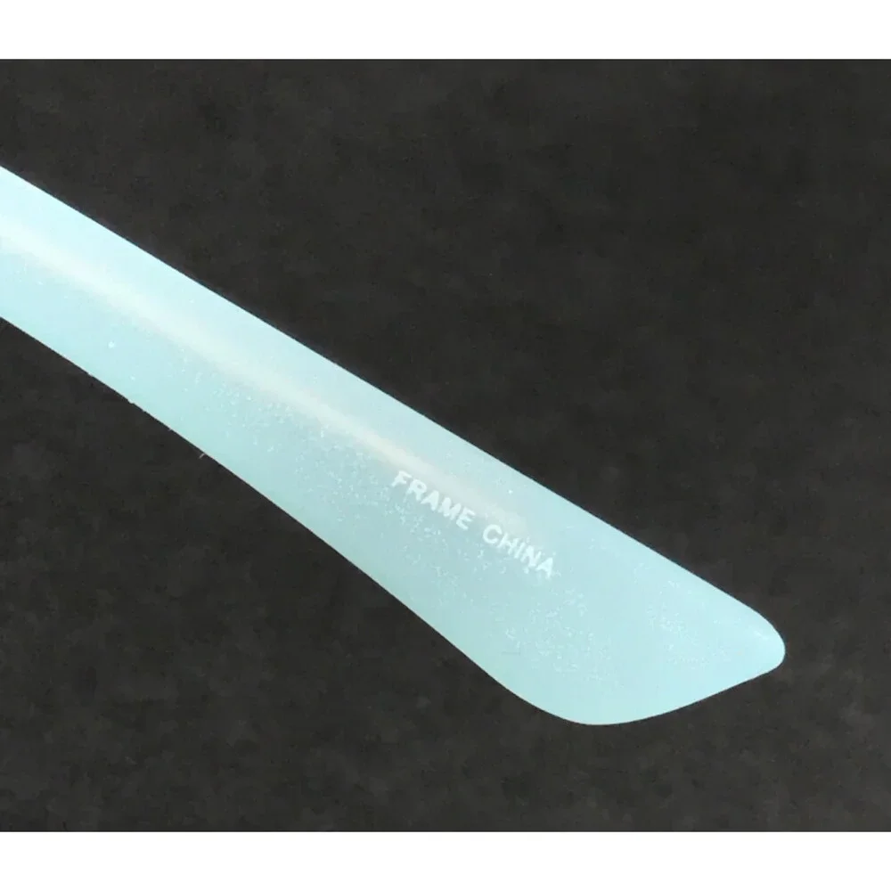 Enhance Eyeglasses Frames 4030 MATTE BLUE SKY Rectangle Full Rim 53-16-143